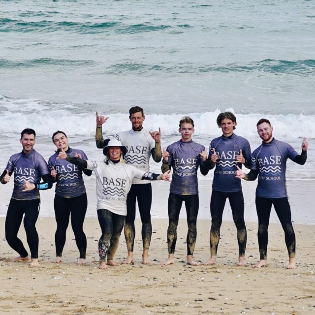 Small camps, big memories. 🌊 Enjoy meeting new faces and catching waves together at Base Surf Lodge. With just 10 guests per camp, it’s all about the shared stoke and unforgettable surf sessions. 🏄‍♀️ 

 #basesurflodge #basesurfschool #surf #surfer  #surfschool #surfcamp #uklearntosurf #learntosurf #surftechnique #travel #travelphotography #travelling #lifeisgood #fun #cornwall #newquay #fistral #coldwatersurfers #sustainability #pictureorganicclothing #picturefamily #ridefortheruture